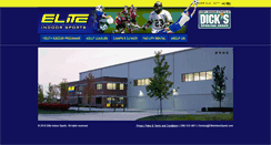 Desktop Screenshot of eliteindoorsports.com