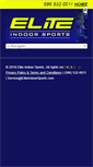 Mobile Screenshot of eliteindoorsports.com